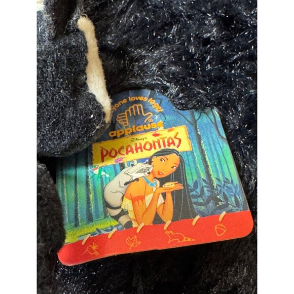 Vintage Disney Applause Pocahontas Meeko Skunk Plush Toy 3.5" Collectible - Picture 4 of 6